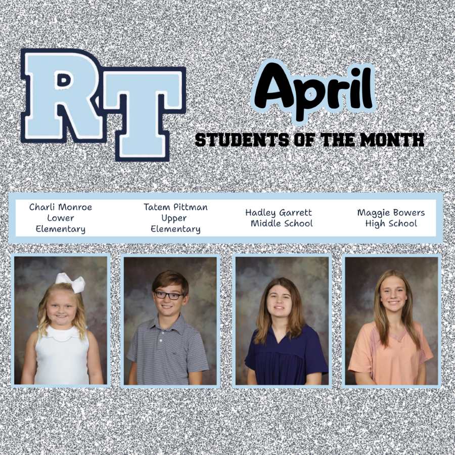 RTCA Students of the Month