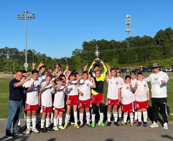 Vidalia Heritage Academy Boys Soccer are State Champions! 